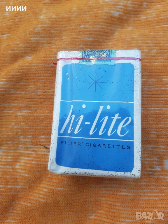 Пакет кутия цигари Hi lite, снимка 1