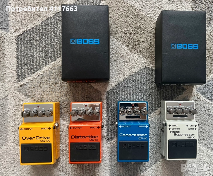 Ефекти за Китара BOSS X серия, снимка 1