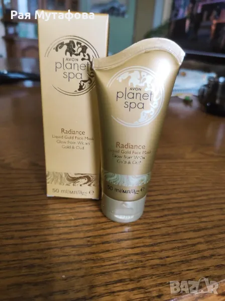 маска за лице със златни частици Planet spa, снимка 1