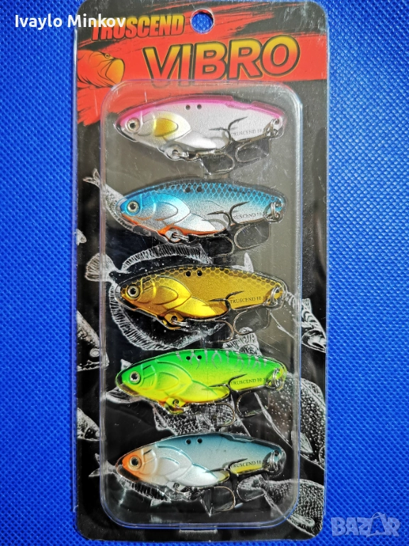 Цикади Truscend VIB 5см 10.5г 5бр. , снимка 1
