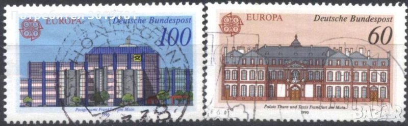 Клеймовани марки Европа СЕПТ 1990 от Германия[, снимка 1
