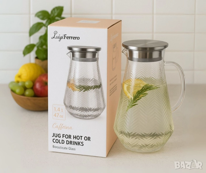 Кана с капак Luigi Ferrero Coffeina, снимка 1