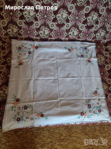 Старовремска текстилна украса за стена, снимка 1