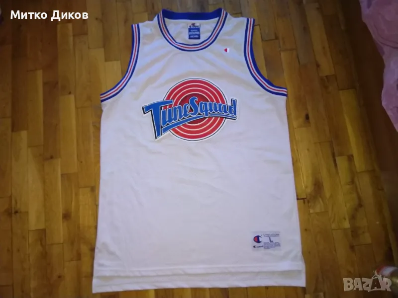 Tune Squad маркова баскетболна тениска винтидж Champion №1Bugs Bunny размер Л, снимка 1