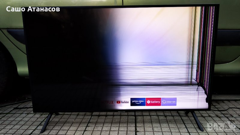 SAMSUNG UE49NU7172U със счупена матрица ,BN44-00932C ,BN41-02635A ,CY-NN049HGLV2H ,Y18 VNB V0.7, снимка 1