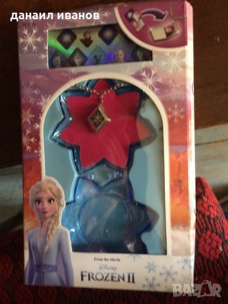 Колие за момиче frozen (замразналото кралство), снимка 1