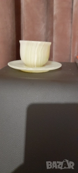 Чаша зелен оникс, снимка 1