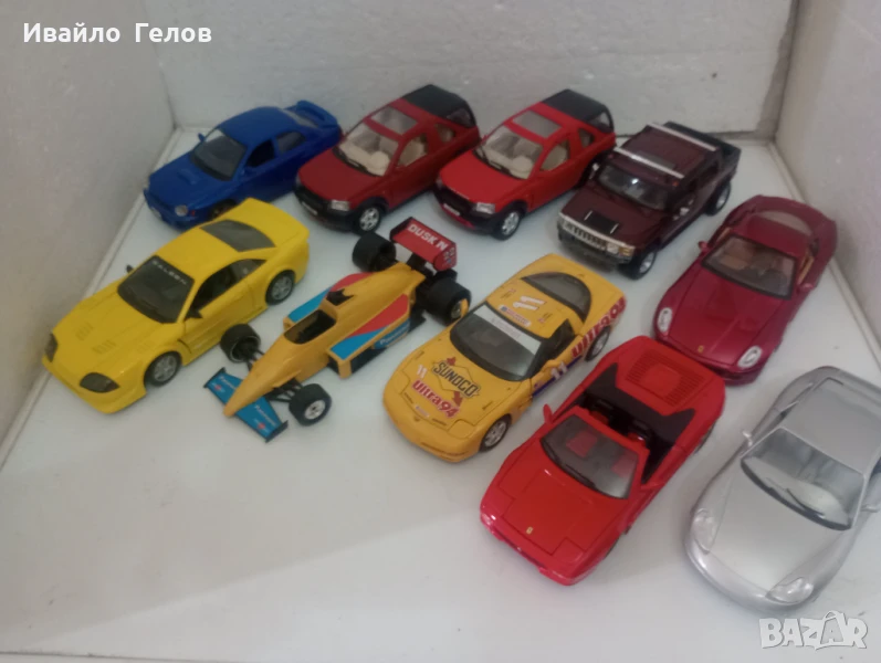 Колички Maisto+ Burago M1:24, снимка 1