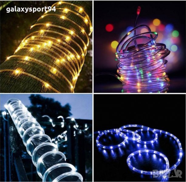 LED Светещ маркуч на метър 10,20,30,40..50,70..100м  Светещ Лед Маркуч Енергоспестяващ LED/ЛЕД, снимка 1