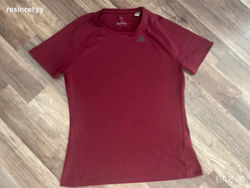 Бордо тениска Adidas, снимка 1