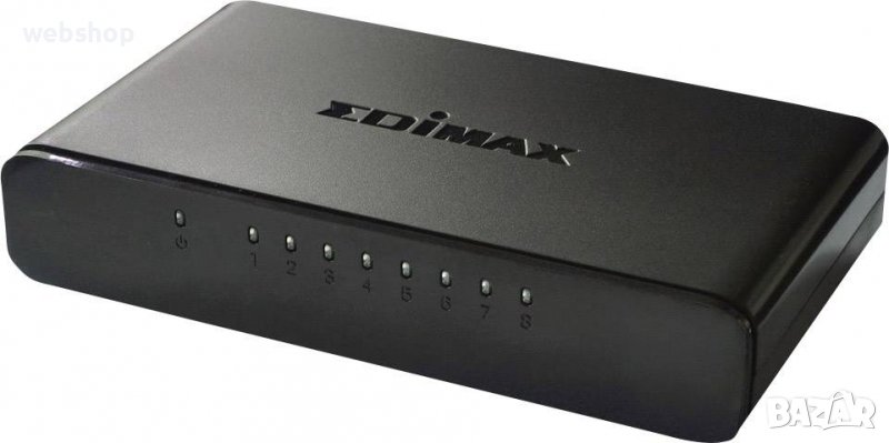 Суич EDIMAX ES-3308P V3 8 порта за RJ45 100MBp/s, снимка 1