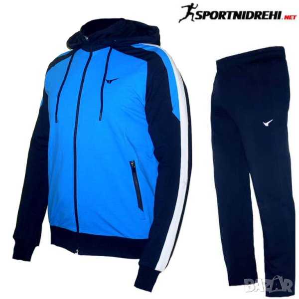 Мъжки спортен екип REDICS 230085, тъмносин със синьо, памук и ликра., снимка 1