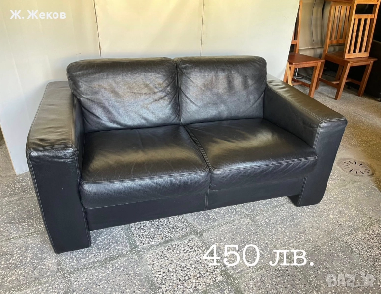 Кожен диван, снимка 1