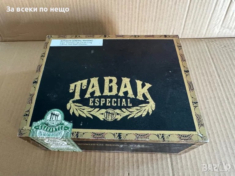 Дървена колекционерска кутия за пури Tabak Especial, снимка 1
