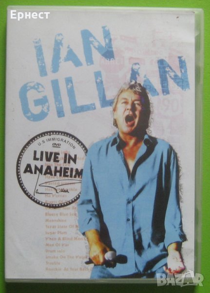 Jan Gillan - Live in Anaheim DVD , снимка 1