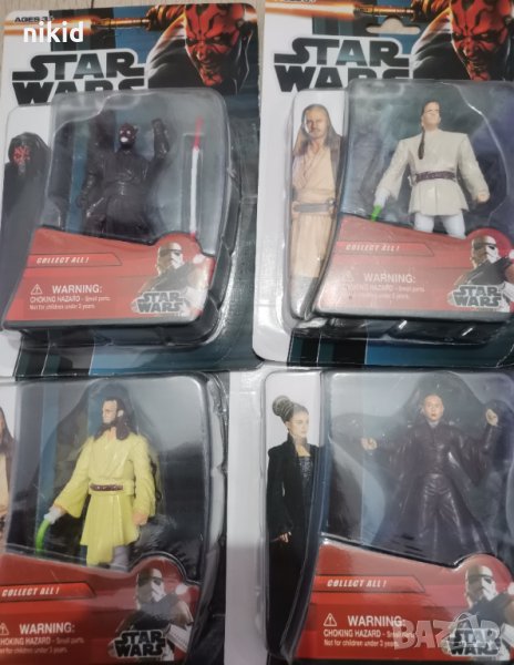 Star Wars Междузвездни войни различни пластмасови фигурки PVC за игра и украса торта фигурка, снимка 1
