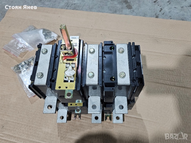 Разеденител Holec 600 ампера / 6 полюсен - QA630N/6, снимка 1