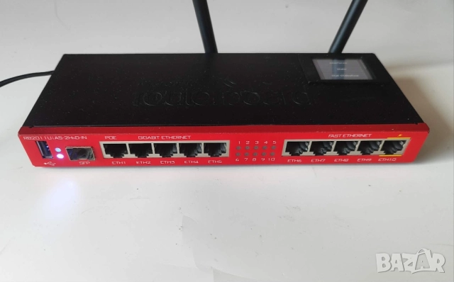 MikroTik RB2011UiAS-2HnD-IN RouterBoard, снимка 2 - Рутери - 52791124