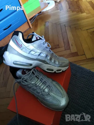 Nike air max 95 silver bullet маратонки 