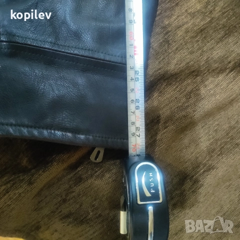 Мъжко кожено яке, снимка 8 - Якета - 52966034