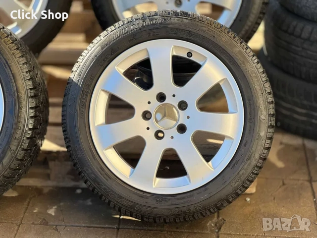 5х112 16 Оригинални Джанти Мерцедес w211 E class 5x112 Mercedes Е клас, снимка 4 - Гуми и джанти - 52850202