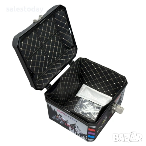 Куфар за мотор, скутер или АТВ, Motorcycle helmet case, 57 литра, снимка 2 - Аксесоари и консумативи - 54063133