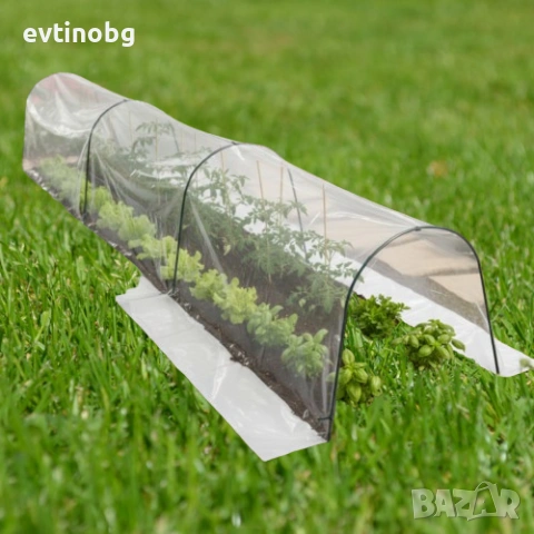 Професионална Мини Оранжерия 1,5х4м – Здрава конструкция за ранен