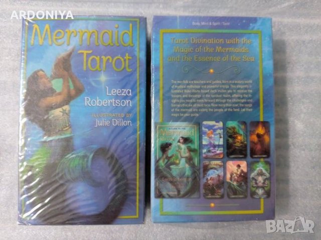 Mermaid Tarot - карти Таро , снимка 9 - Други игри - 35176156