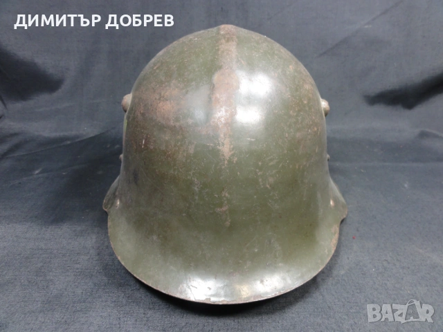 СТАРА БЪЛГАРСКА ВОЕННА КАСКА ШЛЕМ М36, снимка 3 - Антикварни и старинни предмети - 53964732