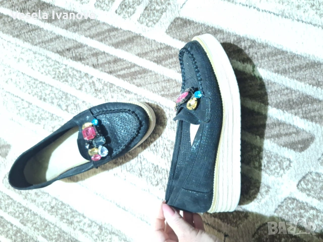 Дамски мокасини, снимка 4 - Дамски ежедневни обувки - 54203780