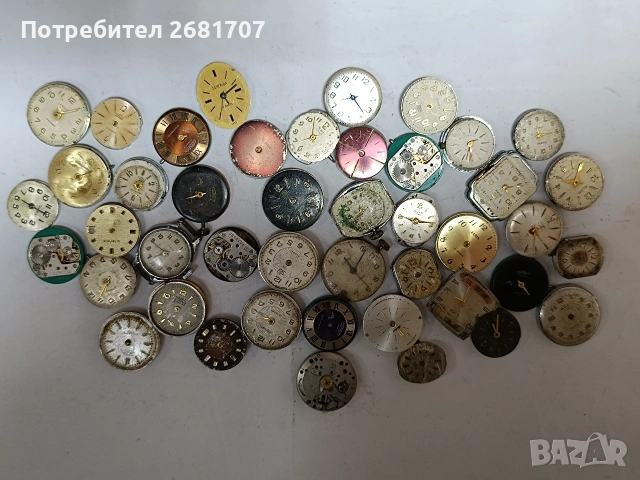 механизъм от руски часовници 