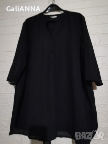 СТРАХОТНА РИЗА ШИФОН 2XL, снимка 2 - Туники - 42145957