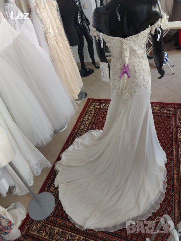 луксозна сватбена булчинска рокля, снимка 7 - Сватбени рокли - 37697596