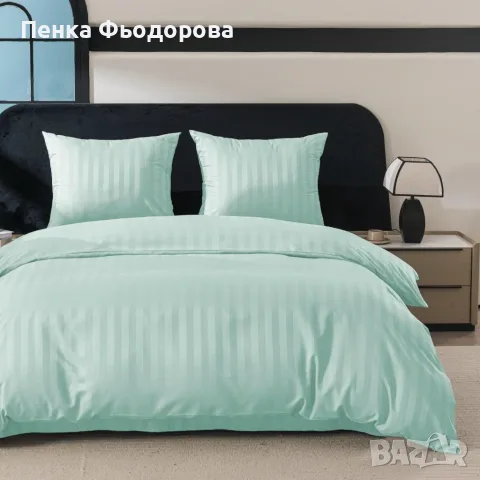 Спален комплект 4 части - 220x200 см, с цип, хипоалергенен, снимка 6 - Спално бельо - 55877722