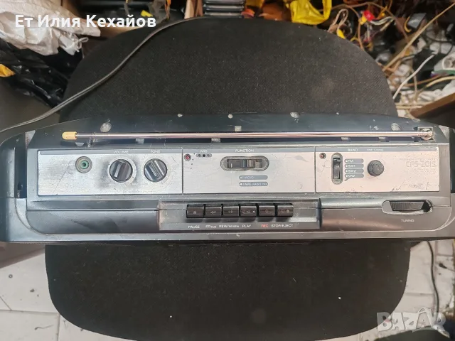 Sony cfs 201s дръжкофон, снимка 2 - Радиокасетофони, транзистори - 55999989