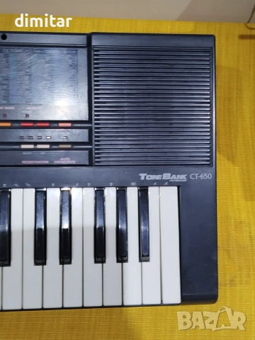 Синтезатор CASIO Tone Bank CT - 650, снимка 4 - Синтезатори - 55808414