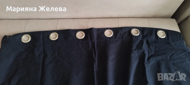 2бр.плътни завеси, снимка 2 - Пердета и завеси - 54306055