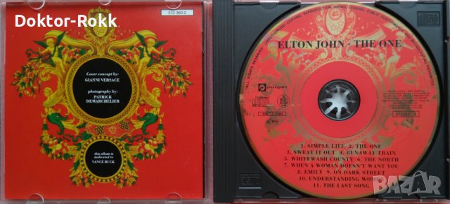 Elton John - The One (1992) Cd, снимка 3 - CD дискове - 38333972