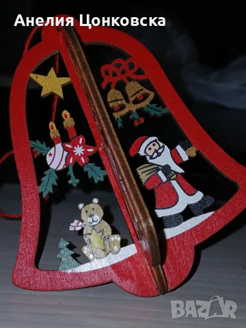 Дървена коледна играчка , снимка 1
