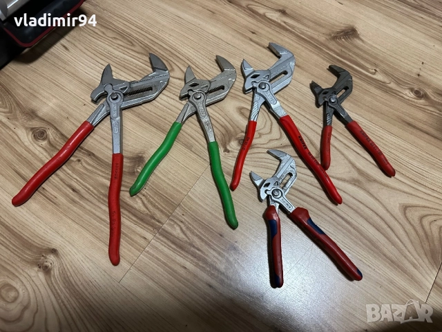 Клещи KNIPEX ключ 180/250/300mm, снимка 5 - Клещи - 52898663
