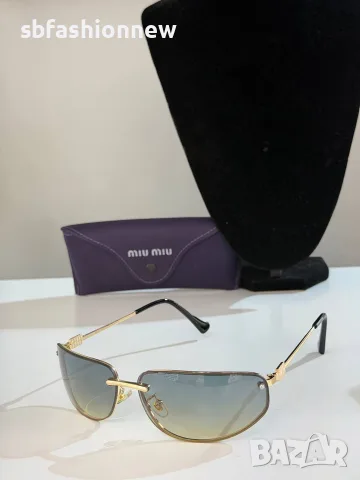 Miu Miu очила с лого, снимка 7 - Слънчеви и диоптрични очила - 55771805