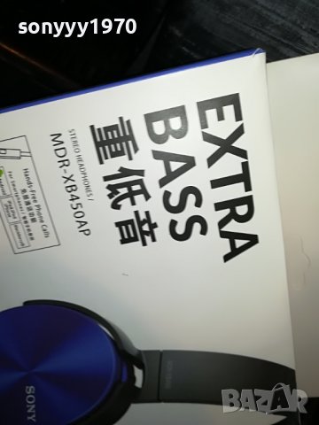 SONY BLUE HEADPHONES 1706221710, снимка 3 - Слушалки и портативни колонки - 37117619