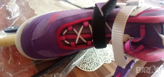 Детски/дамски ролери в лилаво, снимка 4 - Ролери, кънки - 51237454