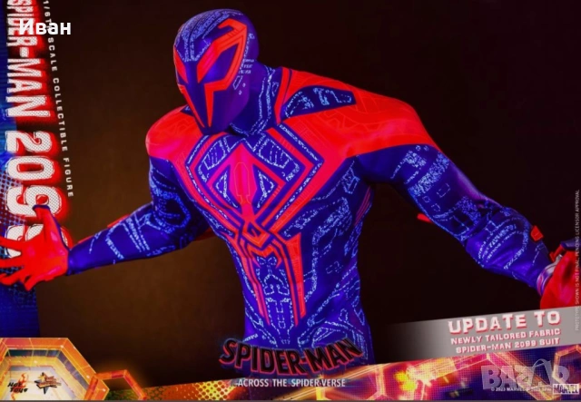 Hot Toys Spider - man 2099/Хот Тойс Спайдър - мен 2099, снимка 5 - Колекции - 47223405