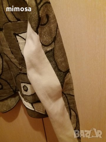 Късо ленено сако, снимка 13 - Сака - 38108290