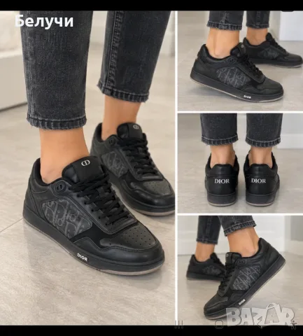черни маратонки DIOR