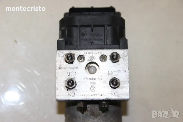 ABS модул Renault Scenic I (1999-2003г.) 7700432643 / 0265216732 / 0273004395 / 7700 432 643, снимка 6 - Части - 48184697