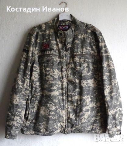 NASCAR Dale Earnhardt Jr 88 National Guard камуфлажно яке НАСКАР, снимка 3 - Якета - 51974837