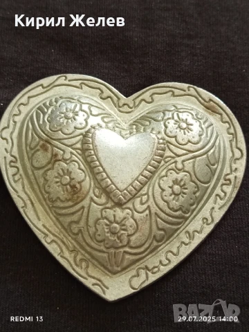 КАТАРАМА за КОЛАН ПОД ФОРМАТА на СЪРЦЕ ❤️ КРАСИВА ОРНАМЕНТИКА 41533