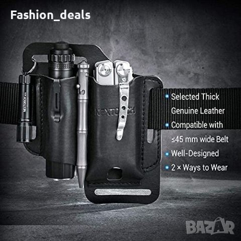 Нова кожена обвивка за инструменти Мъжки организатор Калъфче съхранение, снимка 4 - Други инструменти - 40298963